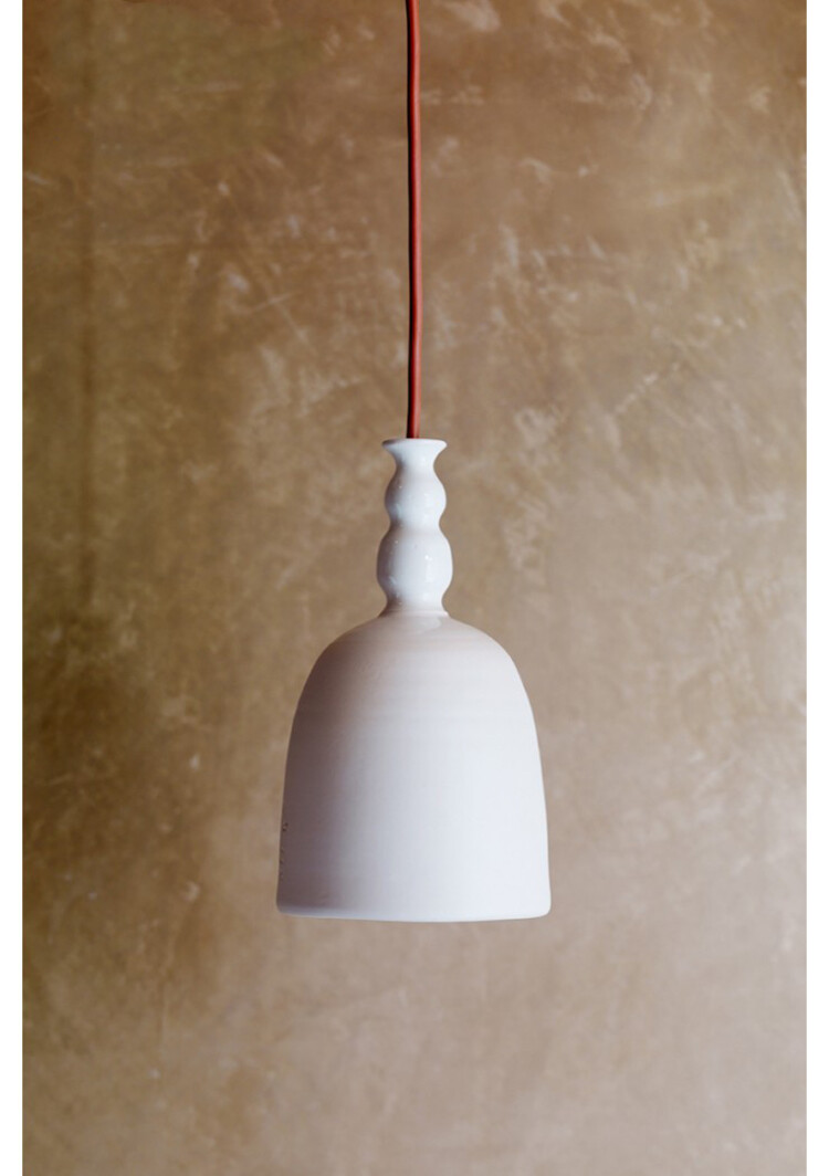 The Gentle Factory Ceramic hanging lamp - white