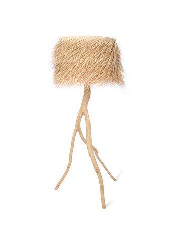 Rock The Kasbah Palm staanlamp 'Tak' - naturel/palm naturel