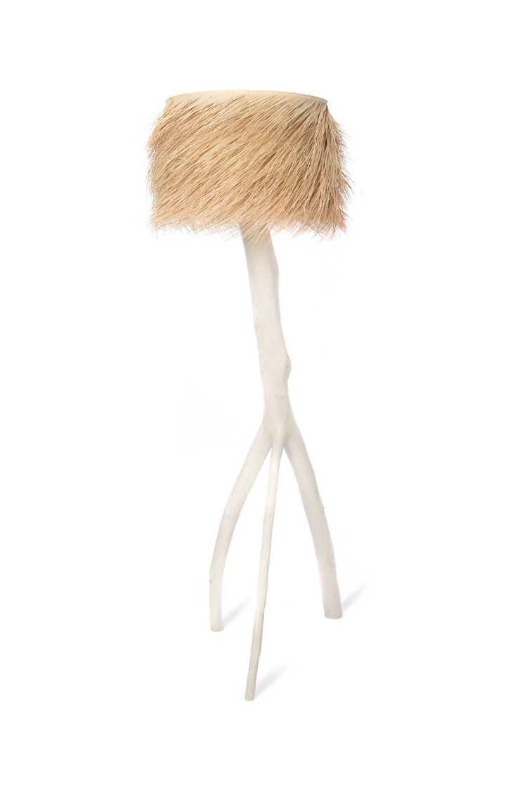 Rock The Kasbah Branch floor lamp - white/palm natural