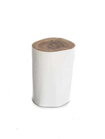 White tree stool palm