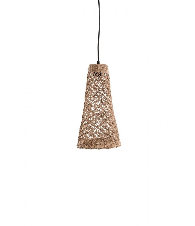 Balbi banana-fibre hanging ceiling light - natural