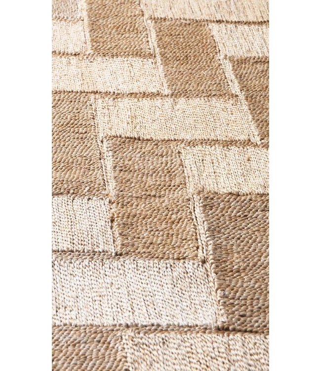 Jute rug 'Bhola'  natural