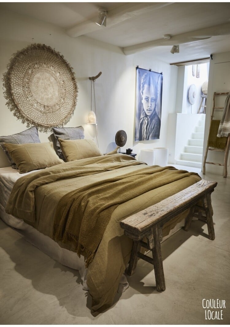 The Dharma Door Mandala jute wall hanging