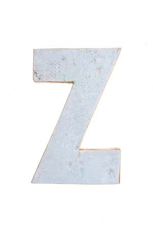 Houten bootletter Z