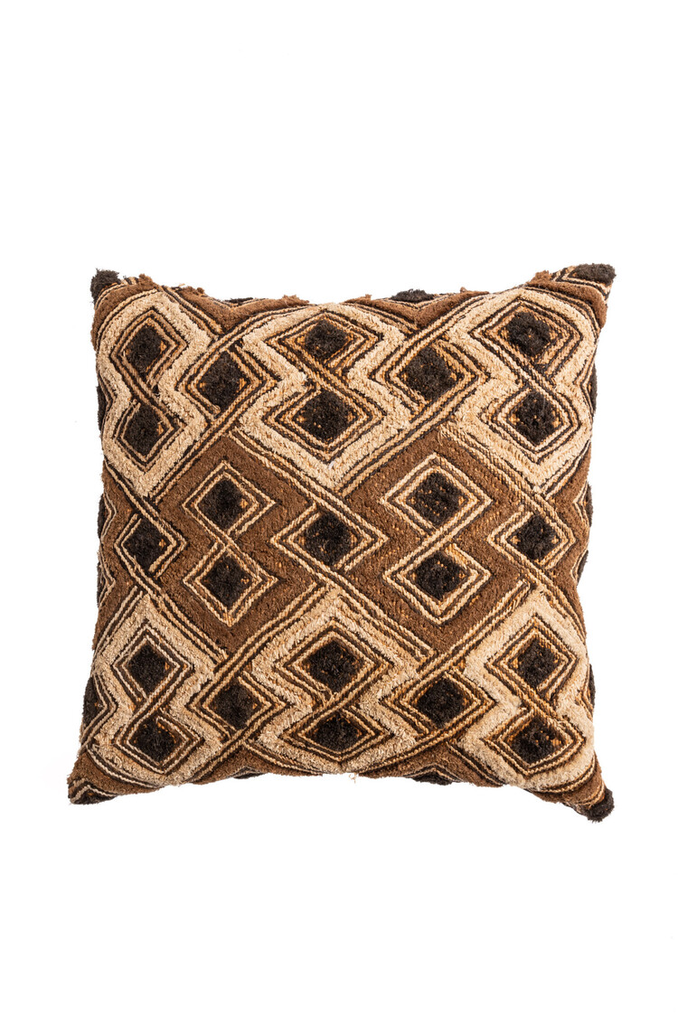 Kussen velours du Kasaï