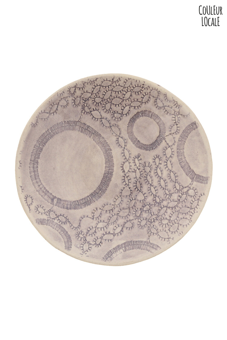 Wonki Ware Small Round Salsa - Pattern