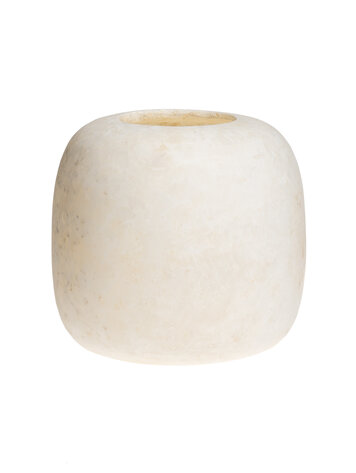 Alabast candleholder 'Curra'