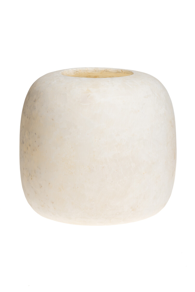 Albasten theelichthouder 'Curra'