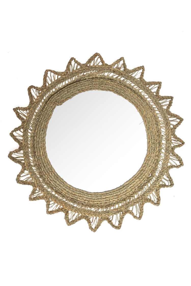 Rock The Kasbah Mirror seagrass 'Simpson'