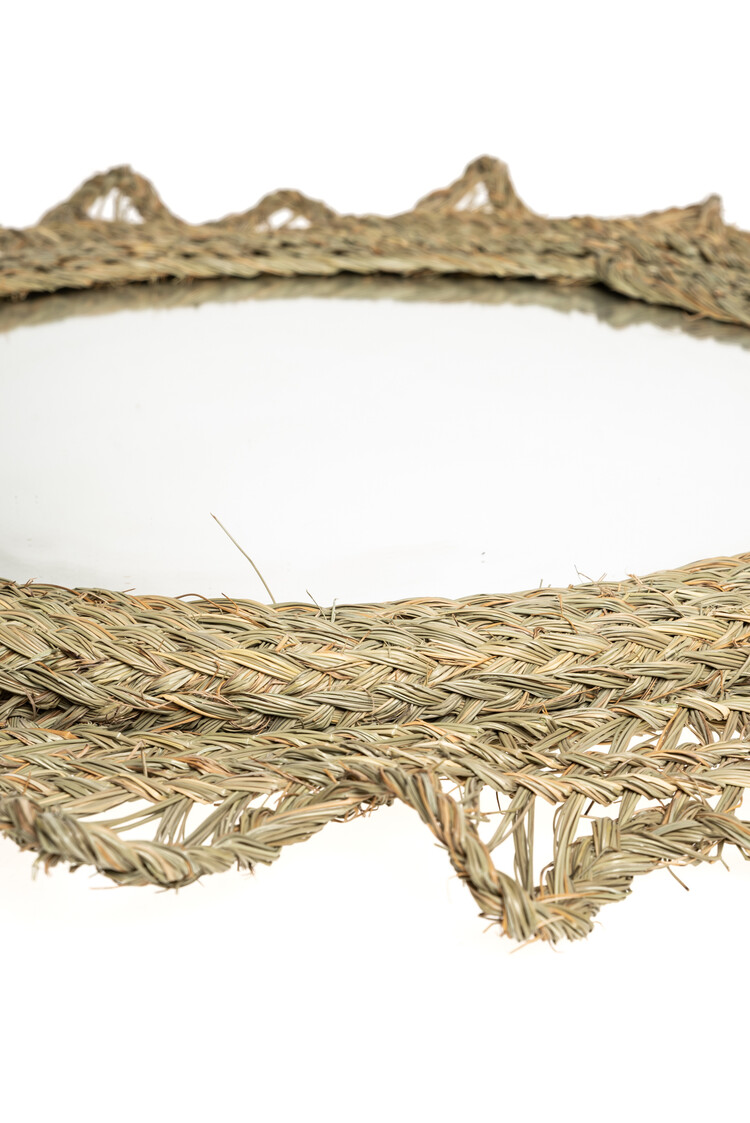 Rock The Kasbah Mirror seagrass 'Simpson'