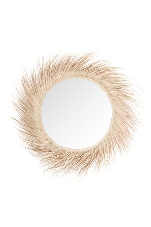 Rock The Kasbah Palm mirror with fringes