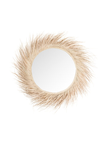 Rock The Kasbah Palm mirror with fringes