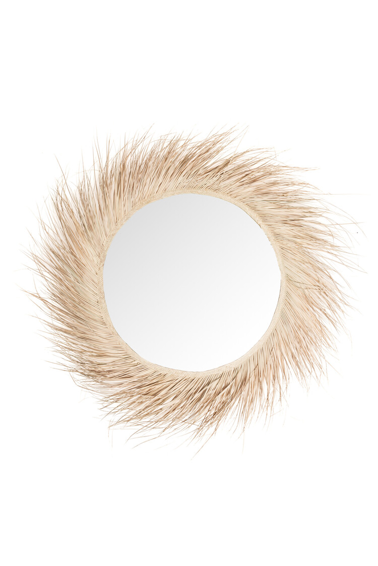 Rock The Kasbah Palm mirror with fringes