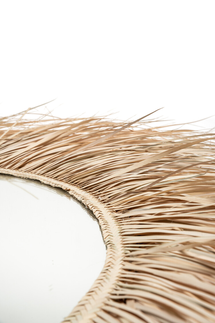 Rock The Kasbah Palm mirror with fringes