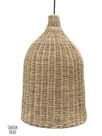 Rattan hanging lamp 'San Antoni'