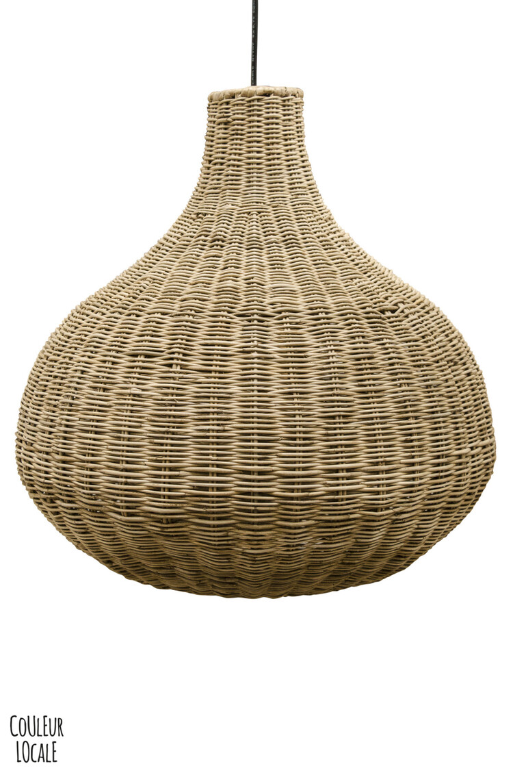 Rattan hanging lamp 'San Rafael'