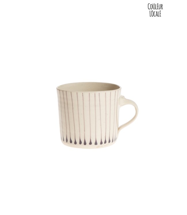 Mug straight L  - stripe