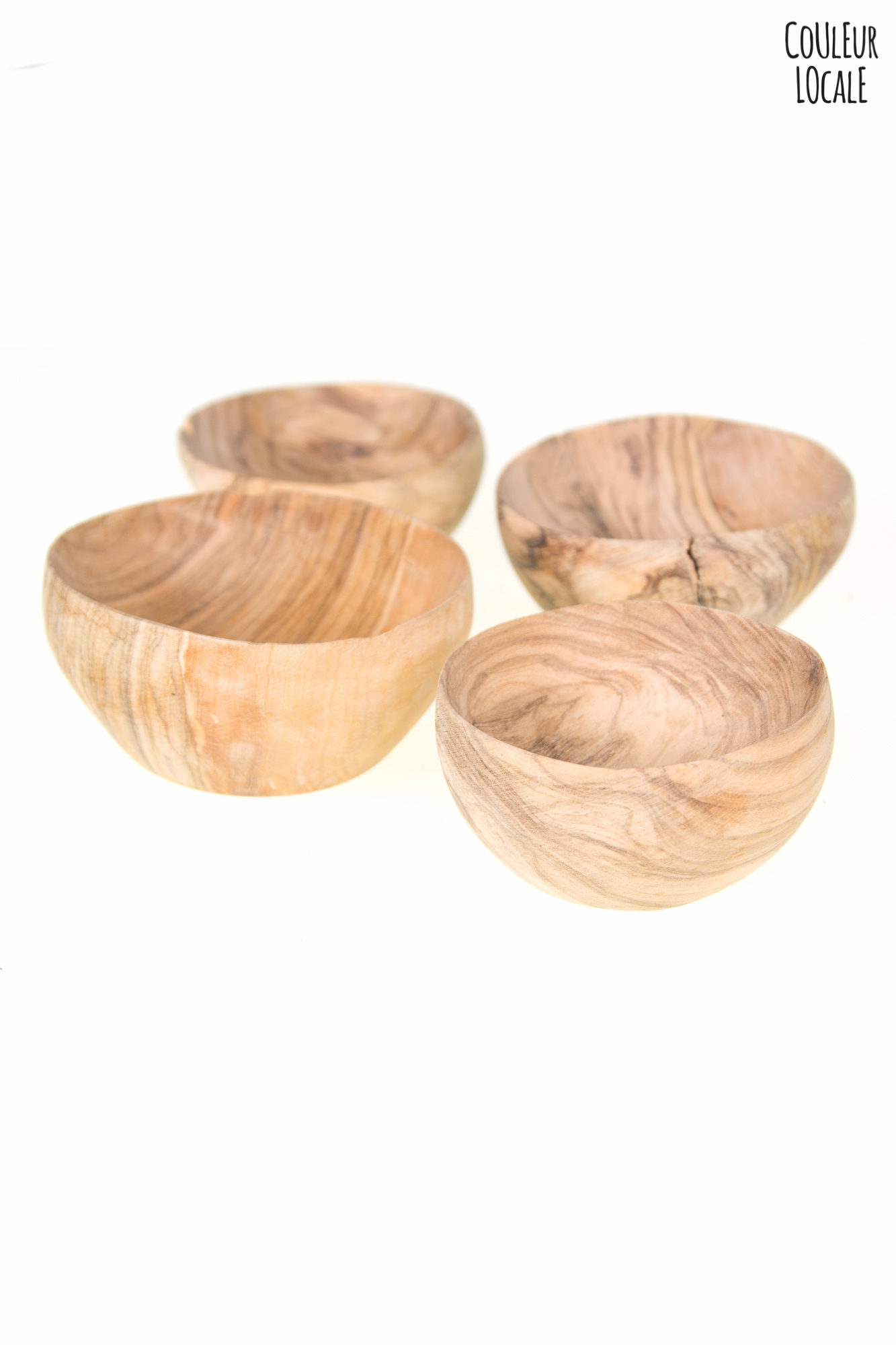 Couleur Locale • Olivewood Small Salt Bowl • Couleur Locale