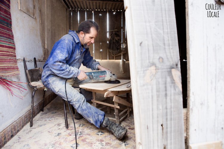 Couleur Locale Mortar rough - walnut