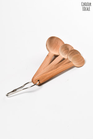 Spoon set - apricot wood