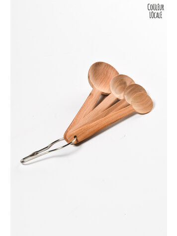 Spoon set - apricot wood
