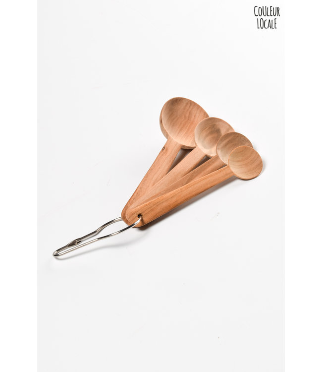 Spoon set - apricot wood