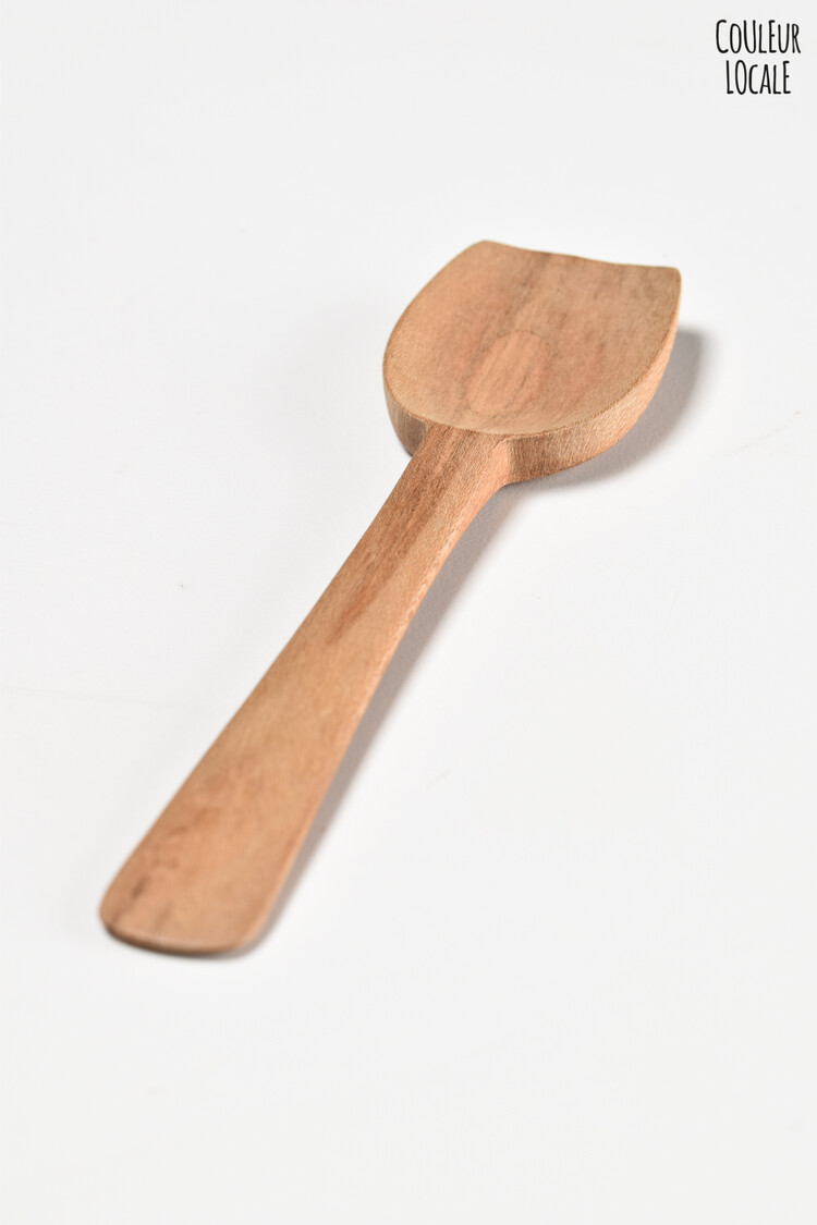 Square scoop - apricot wood