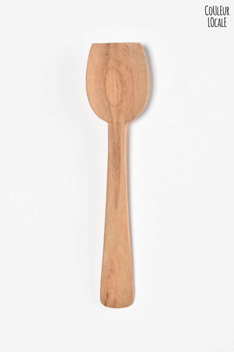 Square scoop - apricot wood
