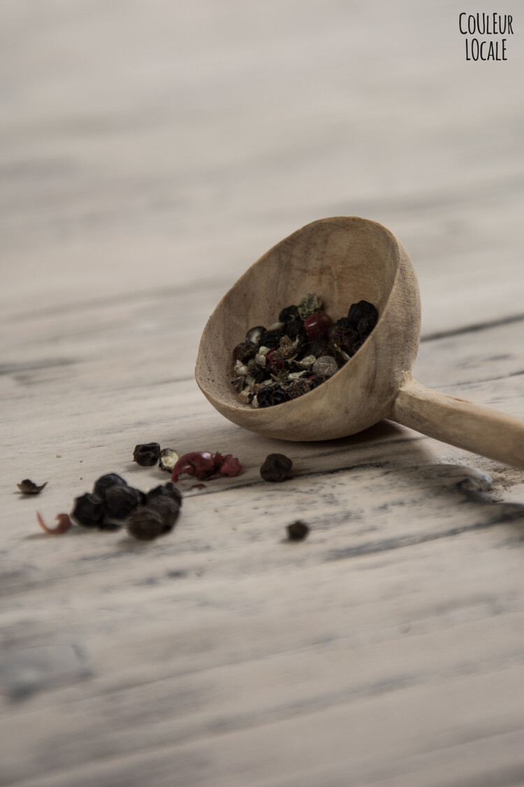 Couleur Locale Traditional soup spoon - olive wood