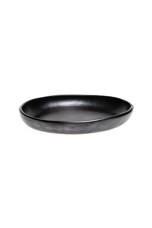 Black Pottery Rond bord