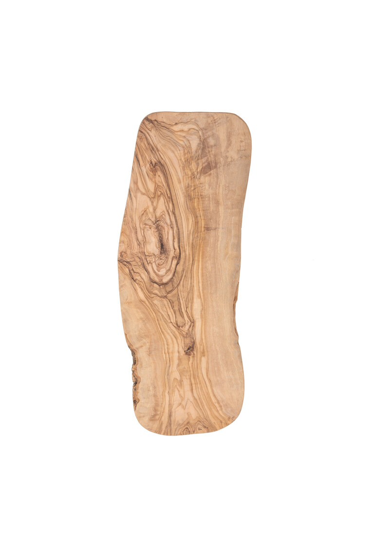 Serveerschaal lang - olijfhout