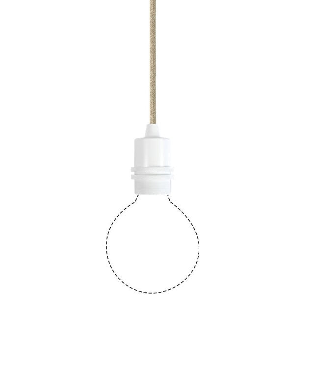 NUD collection NUD Bolt textile pendant