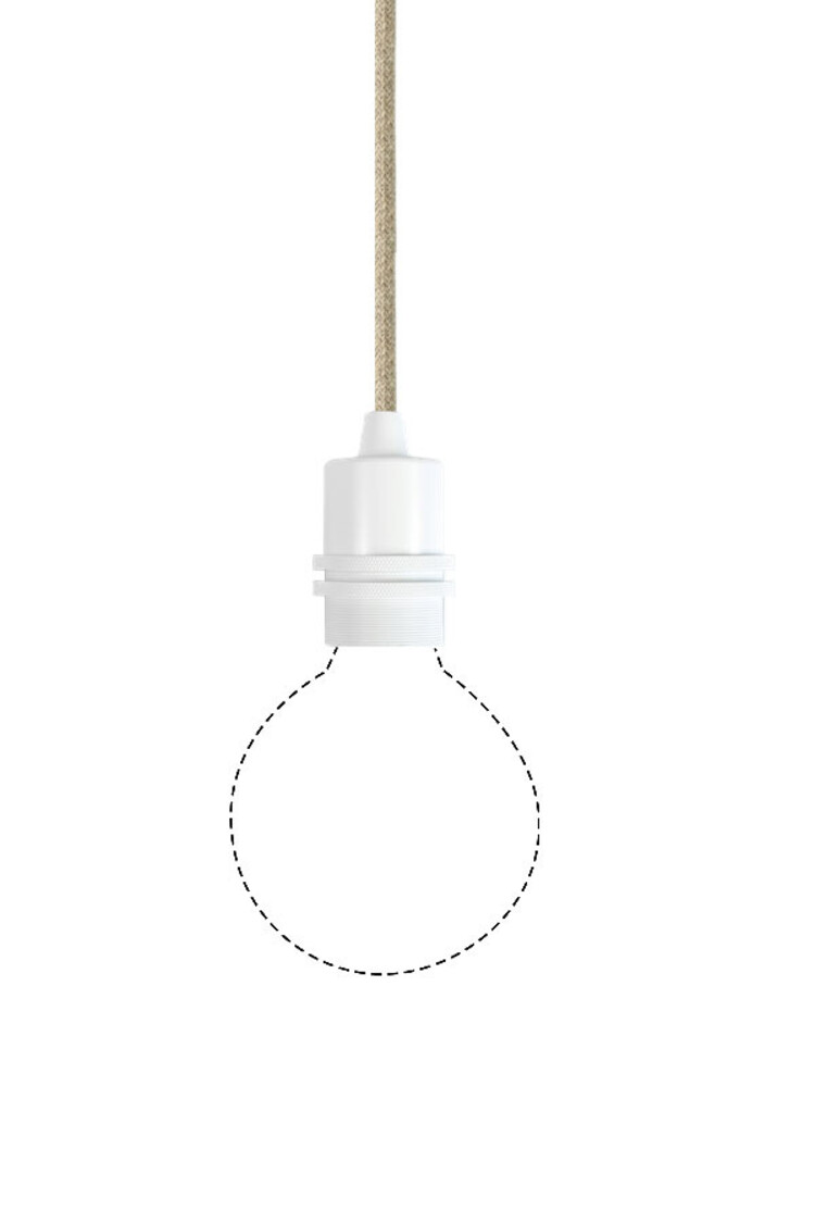 NUD collection NUD Bolt textile pendant