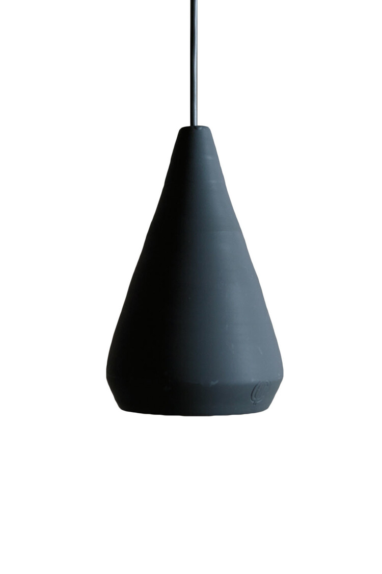 The Gentle Factory Keramiek hanglamp - zwart