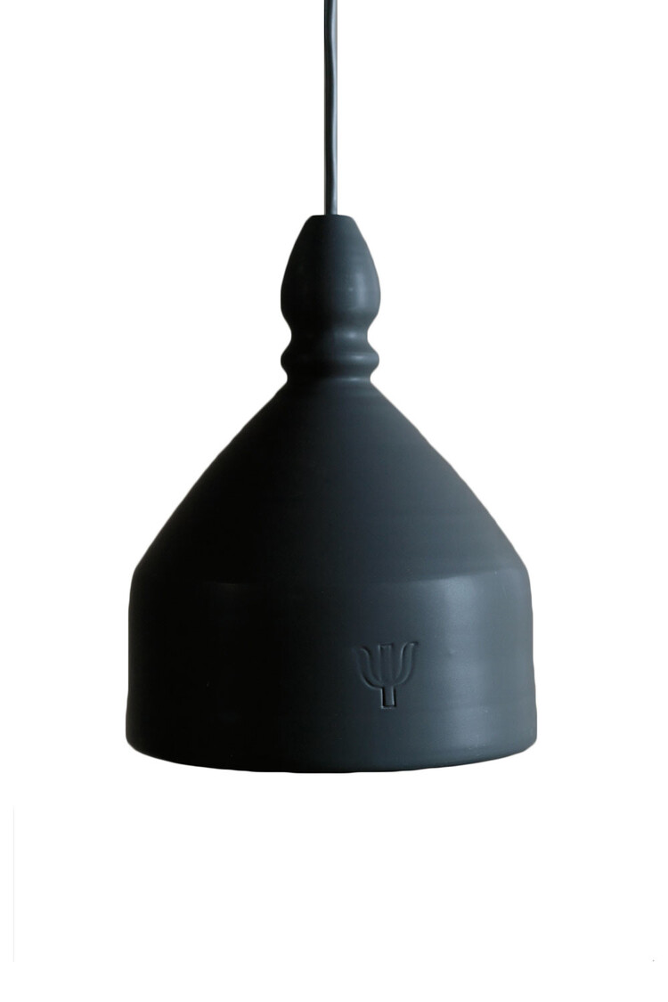 The Gentle Factory Keramiek hanglamp - zwart