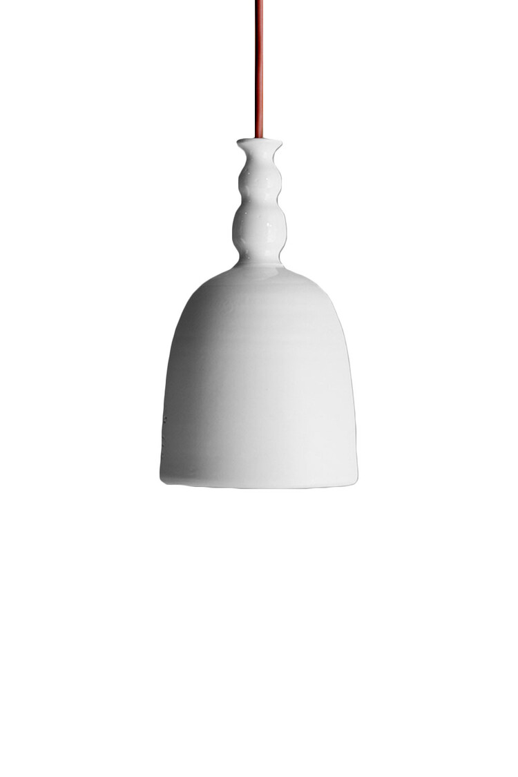 The Gentle Factory Keramiek hanglamp - wit