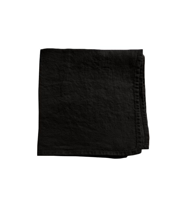Linge Particulier Napkin linen - black