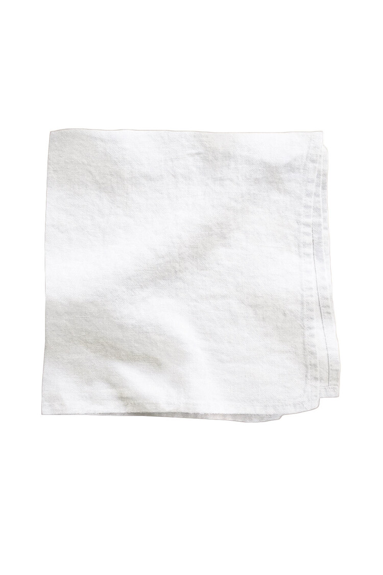 Linge Particulier Servet linnen - optic white