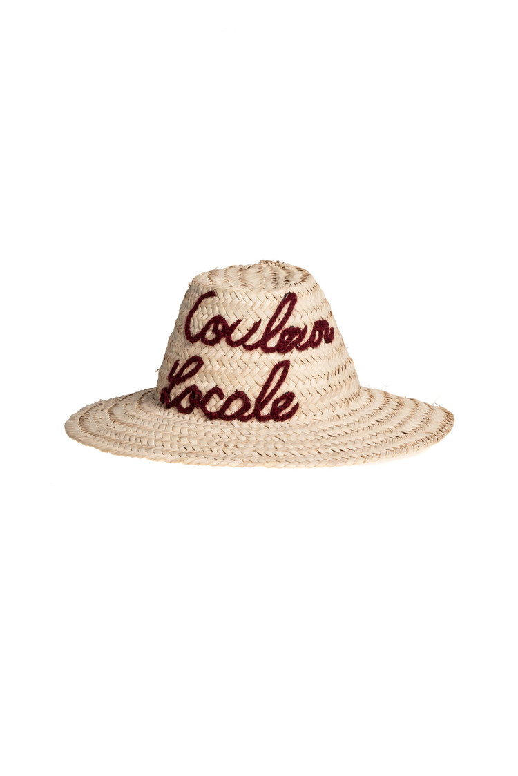 Couleur Locale Hat palm leaves 'Couleur Locale'