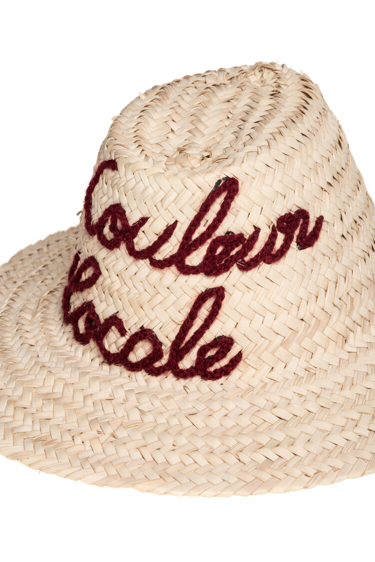 Couleur Locale Hat palm leaves 'Couleur Locale'