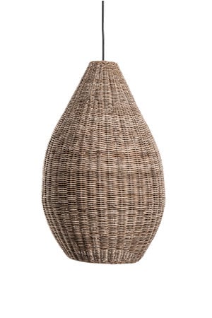 Rattan hanging lamp 'San Agnes'