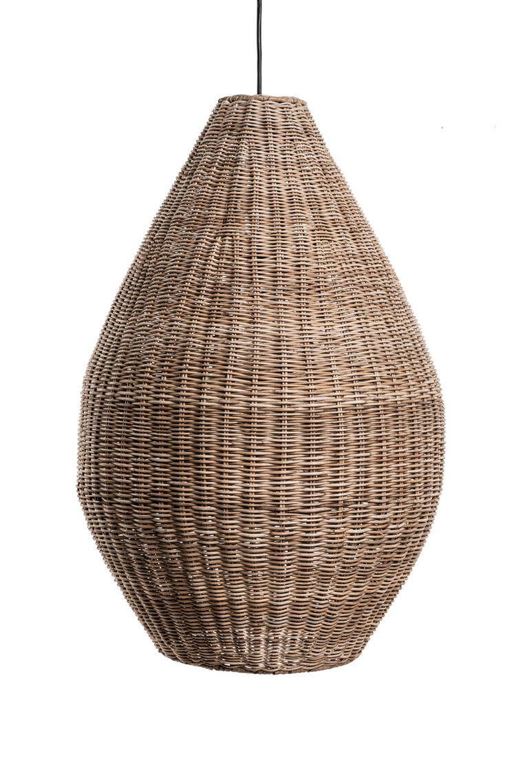 Rattan hanging lamp 'San Agnes'