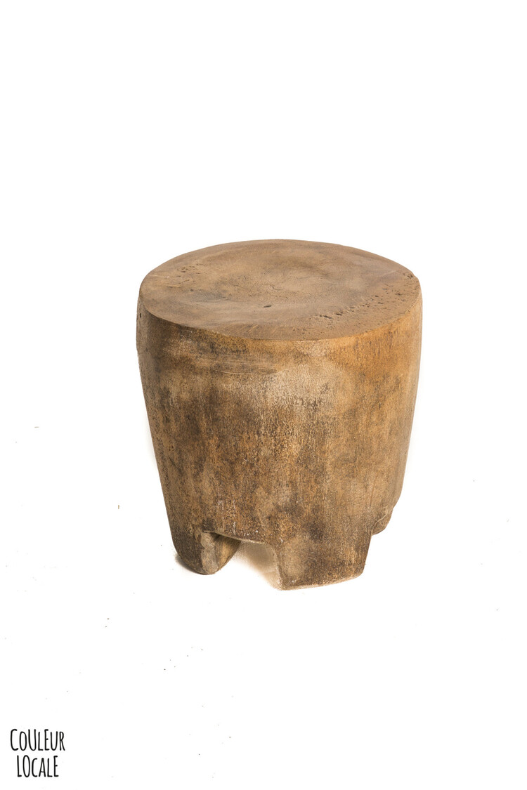 Stool Tabla - palm wood