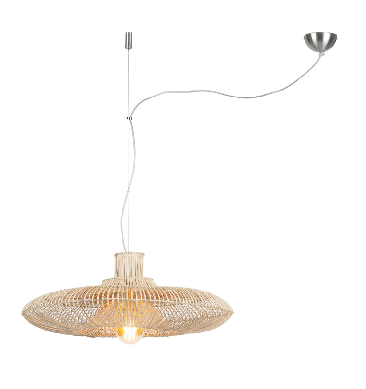 Rattan suspension lamp Kalahari