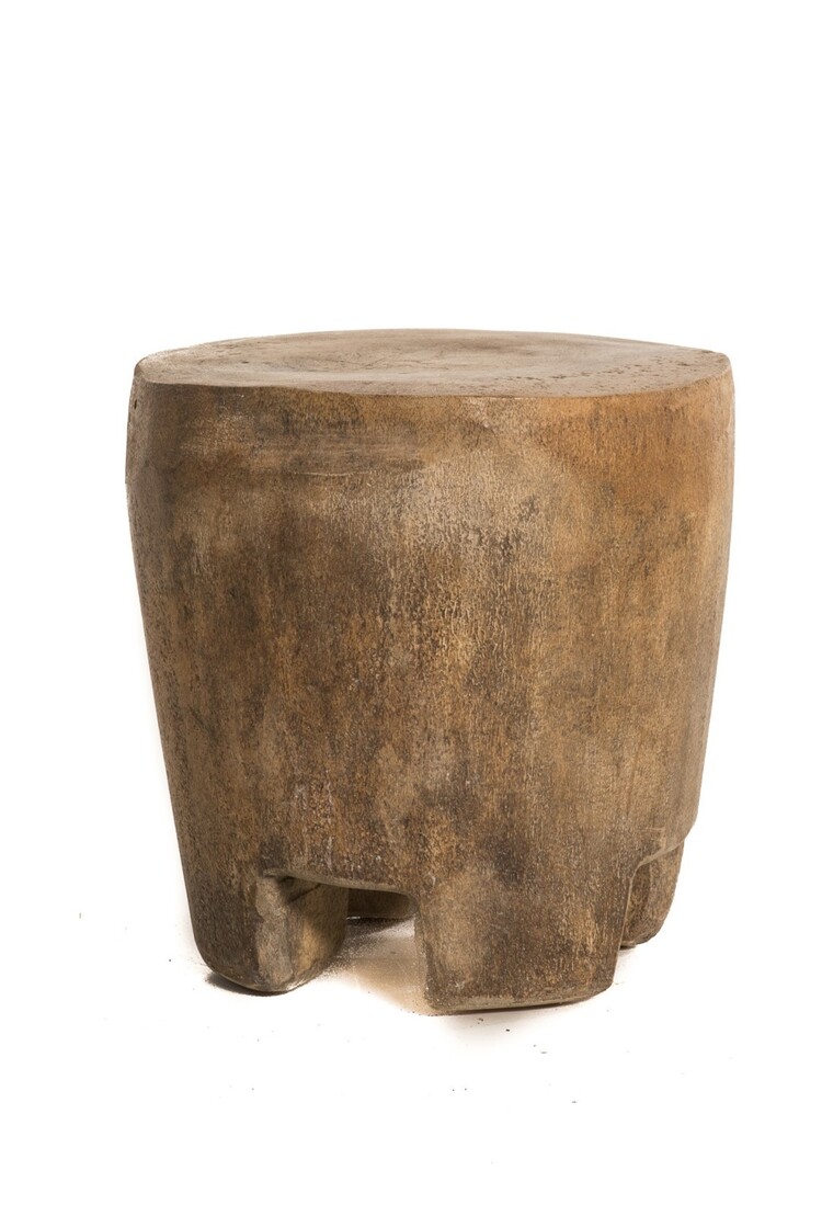 Stool Tabla - palm wood