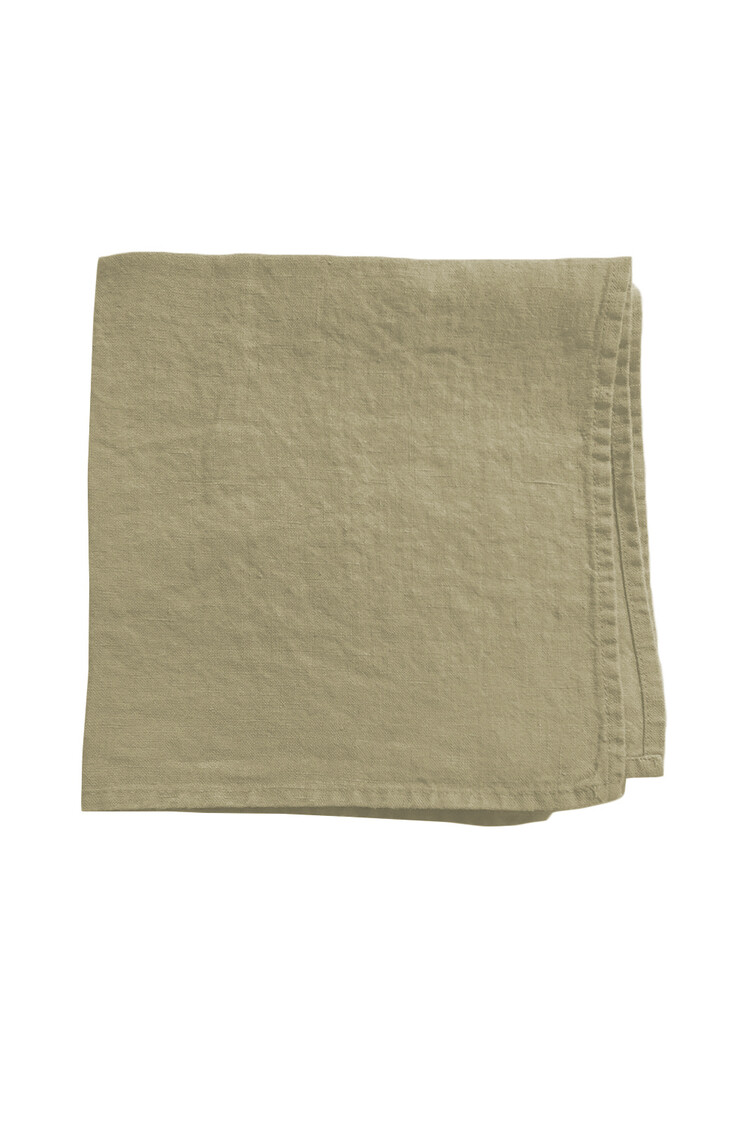 Linge Particulier Servet linnen - fennel