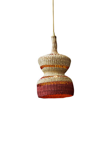 Hanglamp '2 tier' - naturel/ginger