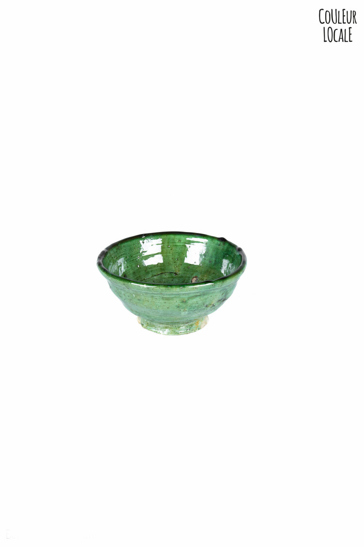 Couleur Locale Tamegroute bowl - groen