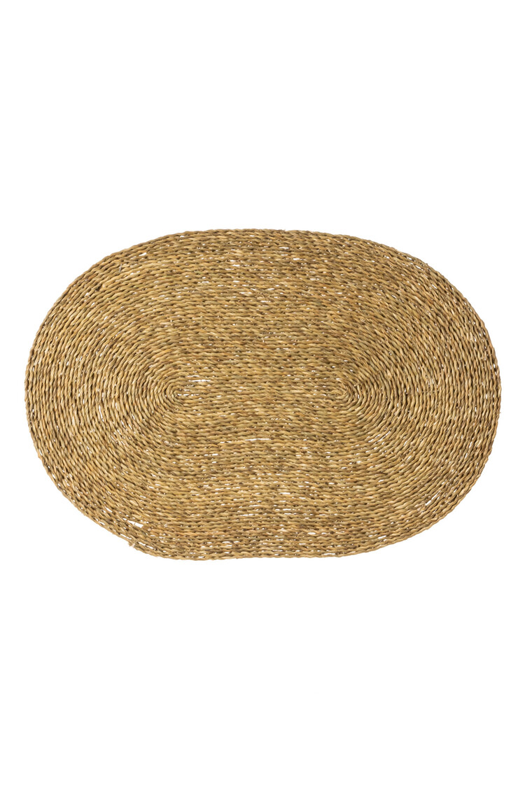 Placemat Swaziland Oval - Natural