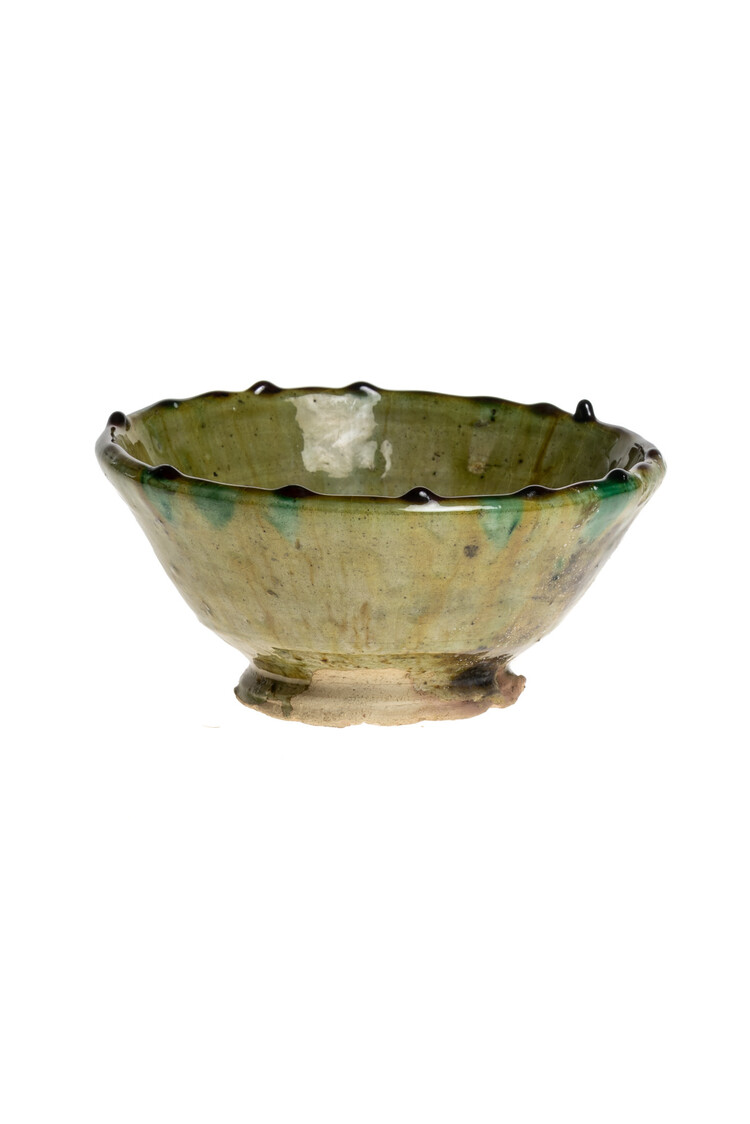 Couleur Locale Tamegroute bowl - light green